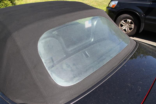 Convertible Back Window Repair